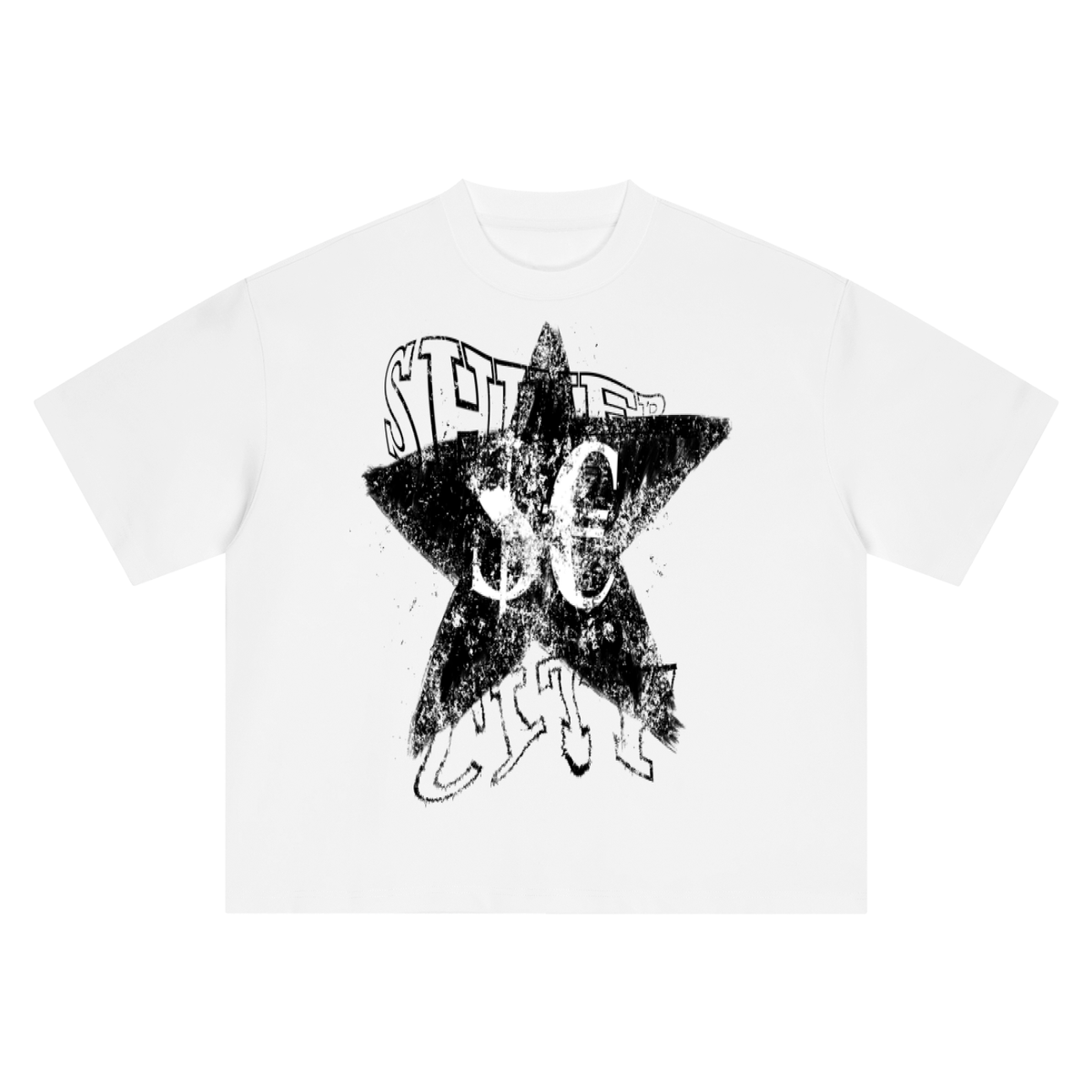 WARPED STAR Boxy Tee